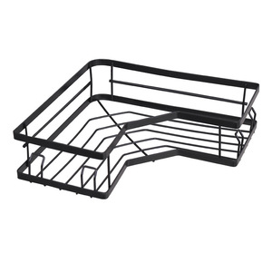 Bathroom Storage Rack <b>Corner</b> <b>Wall</b> Mounted Triangular <b>Shelf</b> With Cup Holder For Toilet And Bathroom Organizing - Product Image 5