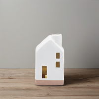 Maison en céramique avec lumière LED nouveau design céramique automne et décoration quotidienne Noël autres décorations pour la maison