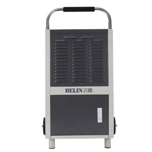 Hot Sale Portable Alat Listrik 60L/D Kebisingan Rendah Industri Dehumidifier dengan Baja Casing Roda Besar Dehumidifier