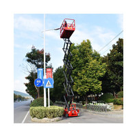 Plate-forme élévatrice à ciseaux autopropulsée électrique Manlift mobile