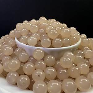 Perles rondes lâches de 6 mm, collection de jadéite multicolore, accessoires et matériaux pour la fabrication de colliers - Product Image 2