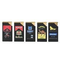 Briquet à Jet Gonflable JUSI en Caoutchouc Enduit UV, Flamme Bleue, Coupe-Vent, Nouveau Modèle Tendance
