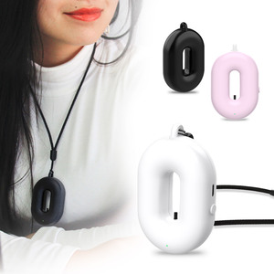 Meilleure vente Logo personnalisé mignon beignet Portable extérieur collier porter dispositif de filtre à <span class=keywords><strong>air</strong></span> Mini petit <span class=keywords><strong>purificateur</strong></span> <span class=keywords><strong>d</strong></span>'<span class=keywords><strong>air</strong></span> personnel - Product Image 1
