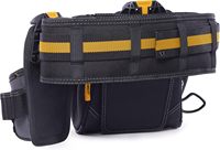 Juego de Cinturón de Herramientas Modular ClipTech Serie 3 Piezas, Sistema ClipTech con 2 Bolsas Resistentes, Cinturón Acolchado de Alta Resistencia 1680D