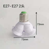 Adaptateur de douille de lampe GU24 E40 E12 G24 GU10 G9 E12 Mr16 G4 B22 E14 E27 pour ampoule LED