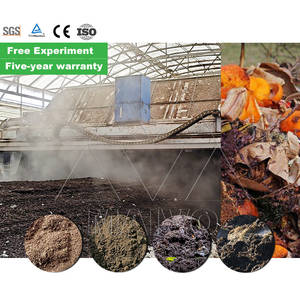 Equipo de producción de fertilizante orgánico Compost Turner Machine Motor de alta eficiencia CE ISO certificado - Product Image 6