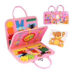 Planche d'activités en <span class=keywords><strong>feutre</strong></span> portable et écologique OEM 2026, personnalisable, pour enfants et tout-petits - Product Image 1