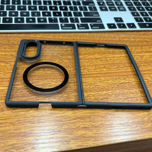 Nuova custodia magnetica trasparente <span class=keywords><strong>Dux</strong></span> per telefono cellulare, design astronauta, ultra sottile, antiurto, in TPU+PC, per Fold 8 Ultra Magnetic - Product Image 1