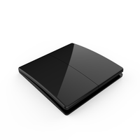 Interrupteur cinétique série Taurus S122BL noir 2 voies RF433 sans fil sans batterie étanche IP65 pour maison intelligente