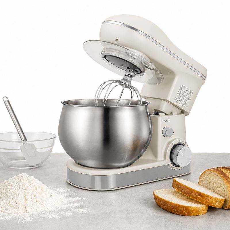 Simple Design Kitchen Bakery Bread Dough Mixing Processor and Electric ...