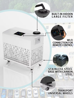 Bain de glace en acier inoxydable pour la thérapie et la récupération physique, Wi-Fi, mini baignoire portable à ozone, refroidisseur d'eau pour bain de glace
