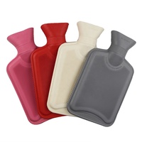 Vente chaude hiver chaud sac à eau chaude de haute qualité classique en caoutchouc thermos thérapie par la chaleur sac à eau chaude bouteille chauffe-mains pack