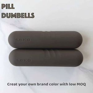 Mancuernas de Silicona Premium LA, Opciones de Peso de 1/1.5/2/2.5 kg, Color Personalizado, MOQ Bajo, Alternativa al Neopreno - Product Image 1