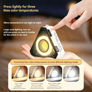 Nighttime Charging Living Room Modern LED Atmosphere Reading Decoration Bedhead <b>Small</b> Night <b>Light</b> - Product Image 6