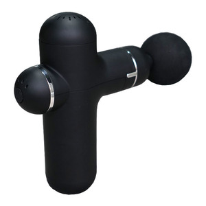 BoGuan <b>Mini</b> Massage Gun Brushless Motor USB Rechargeable Portable Muscle Relaxation <b>Vibration</b> Massager Black - Product Image 4