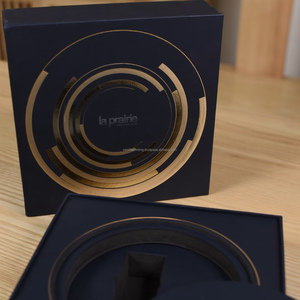 กล่องของขวัญผลิตภัณฑ์ดูแลผิวแบบแข็งพร้อมฝาปิดปั๊มด้วยการปั๊มด้วยความร้อนโลโก้ EVA - Product Image 4