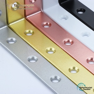 Wholesale High Quality Stainless Steel Single-Side L Shape Shelf Support <b>Bracket</b> and <b>Corner</b> <b>Bracket</b> - Product Image 2