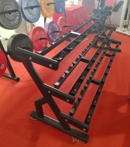 Estante de almacenamiento con mancuernas de acero vertical en forma de Z personalizable para uso comercial y doméstico - Product Image 3