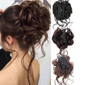 Sw207 Coleta de Pelo con Clip de 6 Pulgadas, Fibra Sintética Resistente al Calor, para Uso Diario, Accesorio para Peinados Rápidos - Product Image 2