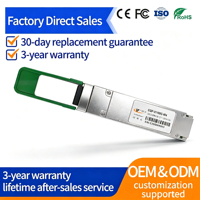Module émetteur-récepteur YTOPTO 100G CWDM4 SM IR4 1310nm 2Km LC, compatible 5G, DDM pour serveur/centre de données, 100% compatible, garantie 3 ans