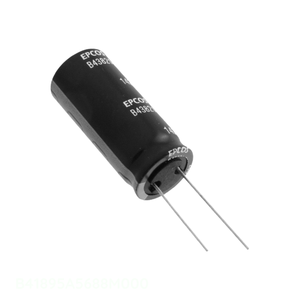 Distribuidor Autorizado: Condensador de Aluminio Radial de 6800uF, 20%, 25V, B41895A5688M000, 6800 uF, de Montaje a Través de Orificio - Product Image 1
