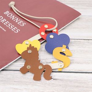Faux Leather <b>Bag</b> Gift for New Year of the Handbag <b>Charm</b> Lucky Horse Pendant - Product Image 6