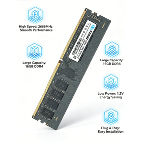 Txrui RGB RAM 16GB/32GB DDR4 DDR5การอัปเกรดแล็ปท็อปการเล่นเกม ECC พร้อมการรับประกันอายุการใช้งานสำหรับการใช้งานเดสก์ท็อป - Product Image 2