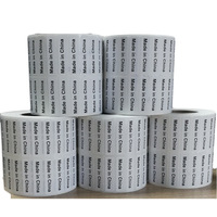 Fabricants d'étiquettes adhésives en vinyle imperméables personnalisées avec logo de marque privée pour parfum et rouge à lèvres