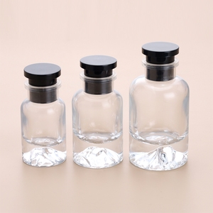 Gradient Matte Đen Vòng Nước Hoa Chai Núi Dưới 30Ml 50Ml 100Ml Hỗ Trợ Tùy Chỉnh Màu Cơ Sở - Product Image 6