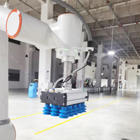 Robot empileur de caisses vertical industriel, véhicule AGV, bras de robot collaboratif d'entrepôt, AGV autonome, robot mobile collaboratif AMR pour palettes
