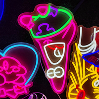 Poster d'Anime Rouleau étanche Lumière d'ambiance 5V Personnalisé Personnalisé Acrylique Led Lettre Enseigne Néon