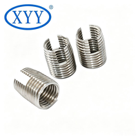 Low Weight High Hardness TC4 Titanium Self Tapping Insert Convenient Installation Sleeve for Drone Structural Thread Protection