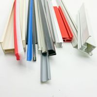 Matrices d'extrusion en U, design moderne et écologique, profilés en PVC, PP, PC, moulures pour supermarchés et bâtiments, modèle 3D personnalisé
