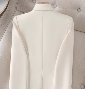 S-4XL abito professionale a maniche lunghe abbigliamento formale cappotto <span class=keywords><strong>da</strong></span> donna uniforme <span class=keywords><strong>da</strong></span> lavoro - Product Image 6