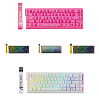 Clavier à déclenchement rapide ATTACK SHARK X68HE avec interrupteurs magnétiques, clavier de jeu ATTACK SHARK X68 HE pour ordinateur portable