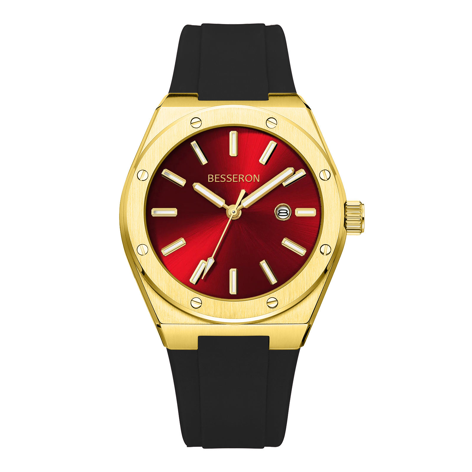 Green face men Quartz watch