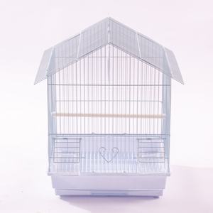 Jaula para pájaros de acero inoxidable duradera a precio de fábrica al por mayor, fácil de limpiar, para uso en interiores, jaula para loros grises africanos - Product Image 2