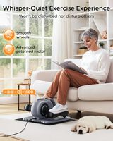 Appareil d'exercice elliptique pour les jambes, moteur ultra-silencieux 60W, contrôle électromagnétique, écran LCD rétroéclairé, garantie 3 ans, fitness à domicile