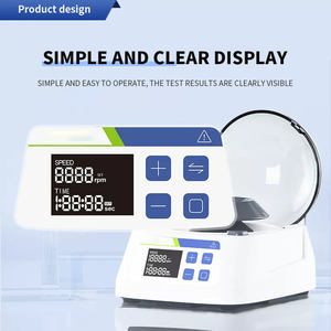 Verstelbare Timing Hoge Snelheid <span class=keywords><strong>Centrifuge</strong></span> Desktop Laboratorium Voor Industriële Kleine <span class=keywords><strong>Mini</strong></span> Serum Lage Snelheid <span class=keywords><strong>Centrifuge</strong></span> Lab Instrument - Product Image 2