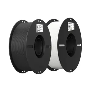 Filamento PLA Creality Ender 1.75mm 2kg Paquete Económico (2 Bobinas) Blanco y Negro Ender-PLA, Compatible con la Mayoría <span class=keywords><strong>de</strong></span> las Impresoras <span class=keywords><strong>3D</strong></span> 2kg - Product Image 1