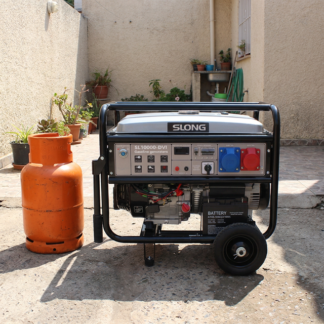 Slong SL-3800 3 kw Portable Natural Gas LPG Gas Generator Dual Fuel Generator Tri Fuel Generator