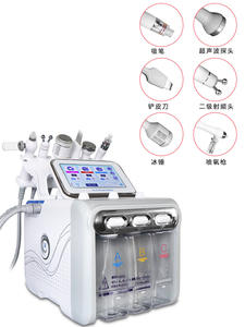 Máquina Facial de Hidrodermoabrasión 6 en 1 con Enchufe Estadounidense – Dispositivo de Microdermoabrasión de Acero Inoxidable para Uso Comercial en Spa y Salón - Product Image 3