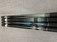 Cuessir Yüksek Kaliteli 12.5mm Karbon Fiber 1/2 Bölmeli Bilardo Istakası Paslanmaz Çelik Radyal Bağlantılı Akçaağaç Saplı Kılıf Dokuz Top 19oz