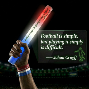 Barras Luminosas LED Personalizadas con Espuma, para la Copa <span class=keywords><strong>Mundial</strong></span> de Fútbol, con Frases de Estrellas y Colores de Banderas Nacionales, para Fiestas de Fútbol - Product Image 5