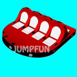 BandWagon โดรนลอยน้ำสำหรับผู้ใหญ่,โดรนแบบสูบลมได้8คนของเล่นสวนน้ำแมลงปอ - Product Image 3