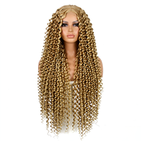 Perruque bouclée en spirale profonde D.S Hair en fibre protéinée haute température, résistante à la chaleur, pour salons de coiffure et permanentes DIY