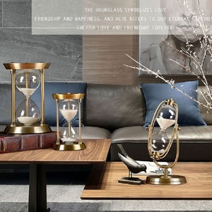 Đồng hồ cát trong suốt 5 10 15 30 60 120 phút một giờ đồng hồ cát - Product Image 6