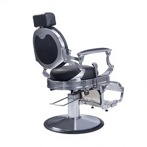 Kisen Free Shipping Hot Sale Luxury Modern Black Leather with <b>Silver</b> Metal Spa Pedicure No Plumbing Massage <b>Chair</b> For Salon - Product Image 1