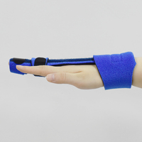 Attelles de doigt complètes réglables Support de doigt moyen Libération du tendon et soulagement de la douleur de la ténosynovite sténosante