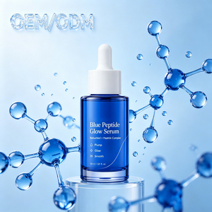 Sérum réparateur au cuivre bleu Sandiheal 30mL, complexe de peptides, sérum pour le visage, revitalisant cutané, OEM ODM - Product Image 2